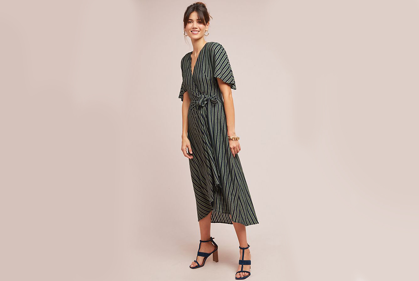 Melody Striped Dress anthropologie