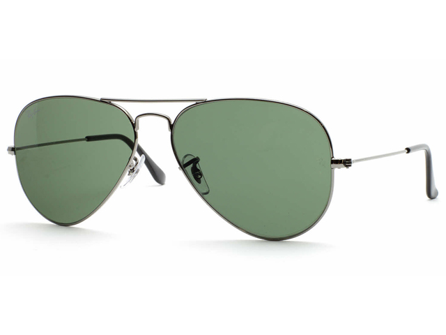 Ray-Ban, RB3025, Large Metal Aviator Sunglasses