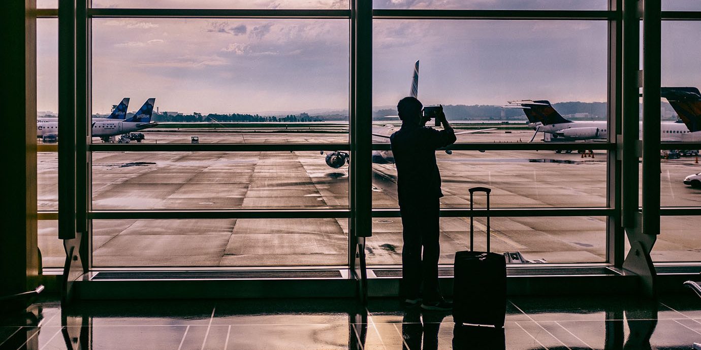 Airport scene