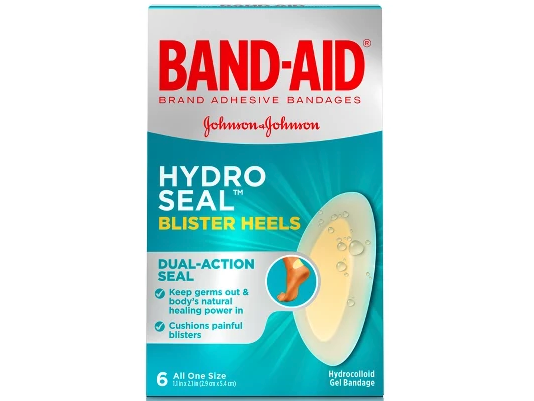 Band-Aid Brand Hydro Seal Adhesive Bandages for Heel Blisters