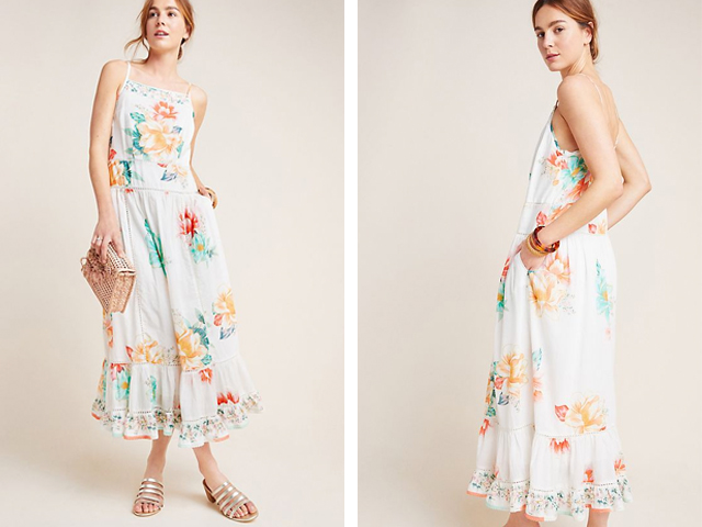 Farm Rio Lantanas Maxi Dress