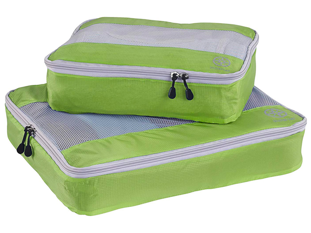 Uncharted Ultra-Lite Packing Cube 2 Piece Set, Green, One Size