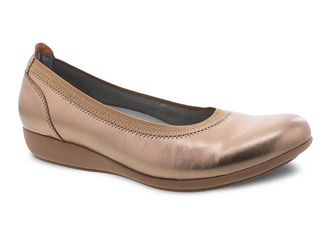 Dansko Kristen Rose Gold Walking Shoes