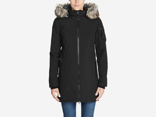 Eddie Bauer Black Women's BC Evertherm Down Parka