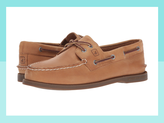 Zappos Men's Tan Sperry Authentic Original