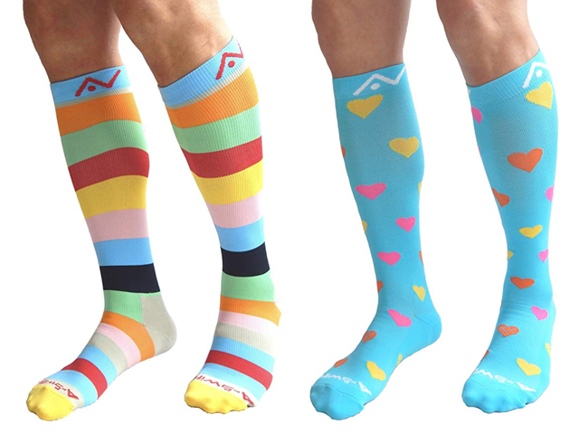 A-Swift Compression Socks Women & Men 20-30mmhg