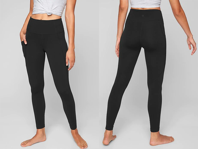 Athleta Salutation Stash Pocket Tight In Powervita