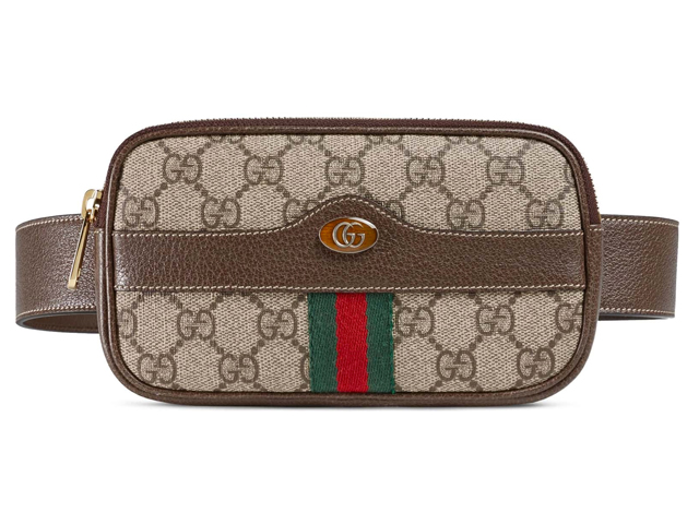 Ophidia GG Supreme Small Canvas Belt Bag GUCCI