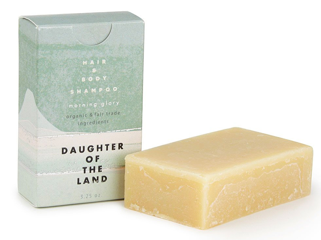 Daughter of the Land Morning Glory Shampoo Bar