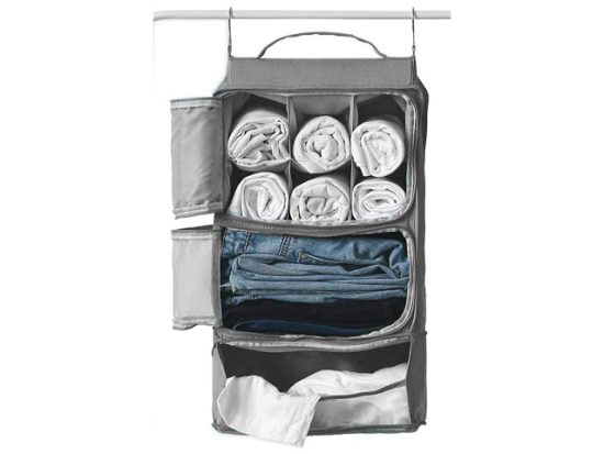 Hanging Mesh Luggage Bags Suitcase Closet Organizer Insert Packing Cube