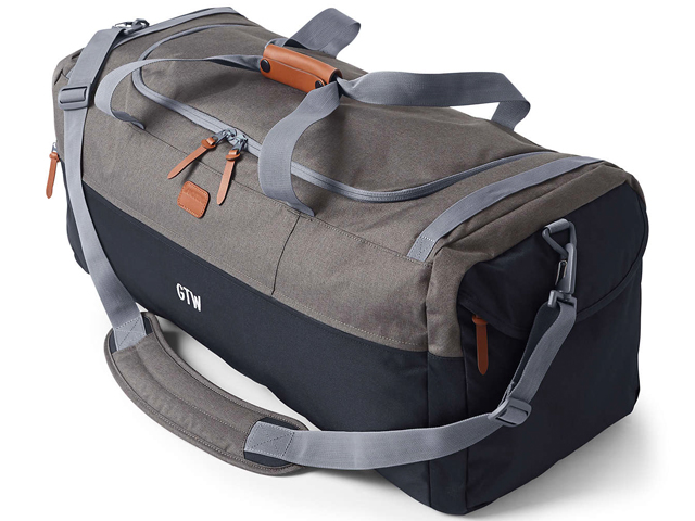 Lands' End Large Everyday Duffle Bag in Gray Heather