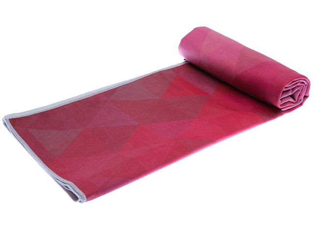  The Tribeca Sand Hot Yoga Towel. Eco-Friendly, Mat-Sized, Lightweight