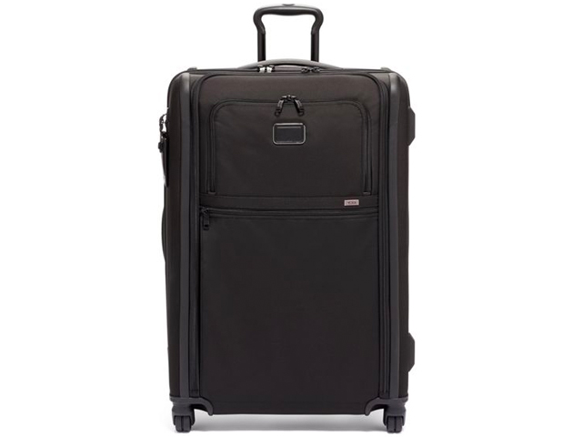 Tumi Unisex Alpha 3 Medium Trip Expandable 4 Wheeled Packing Case Black