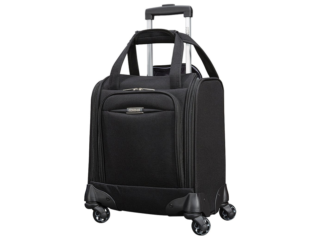 American Tourister Meridian NXT 16" Carry-On Spinner Underseat (Black)