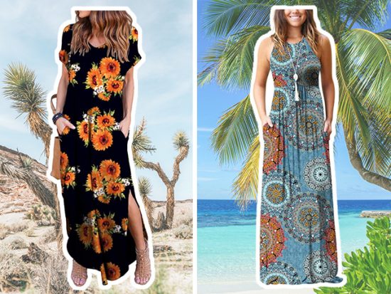 grecerelle maxi dress