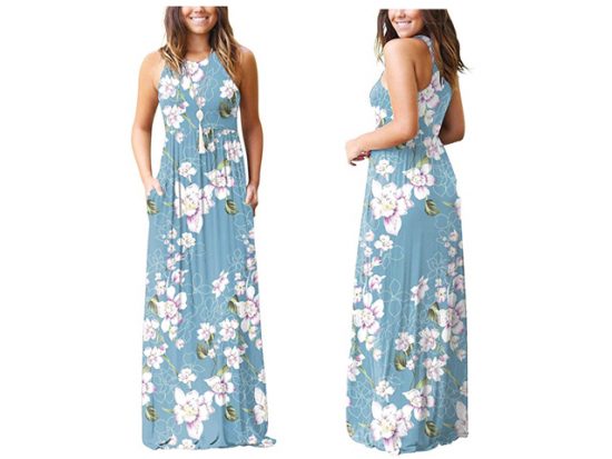 grecerelle maxi dress