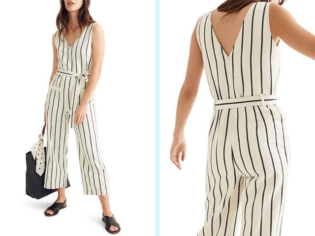 Stripe Jumpsuit MADEWELL