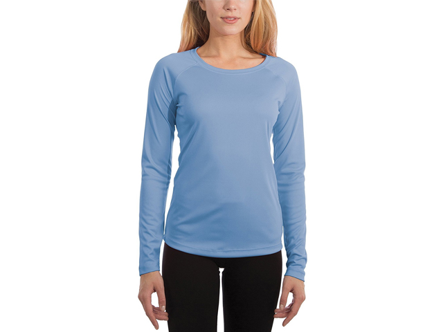 Vapor Apparel Women's UPF 50+ UV Sun Protection Performance Long Sleeve T-Shirt