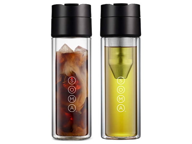 Soma Double Wall Glass Tea and Coffee Cold Brew Bottle