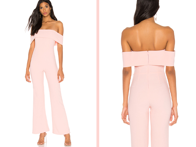 Aubrey Off Shoulder Jumpsuit  superdown brand: superdown.