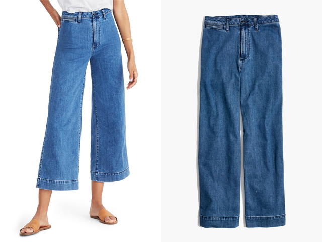 Emmett High Waist Crop Wide Leg Jeans MADEWELL.