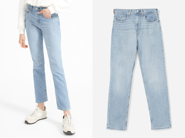 Everlane The Cheeky Straight Jean.