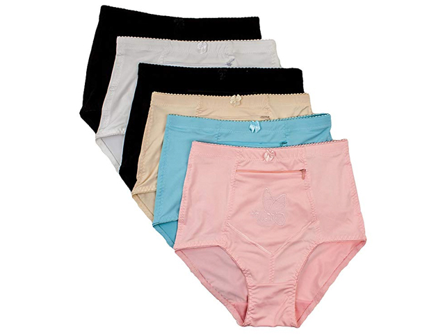 Barbra’s Women’s Travel Pocket Underwear Girdle Brief Panties.