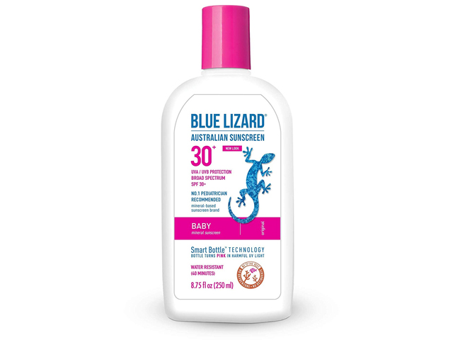 Blue Lizard Australian Sunscreen - Baby Sunscreen SPF 30+.