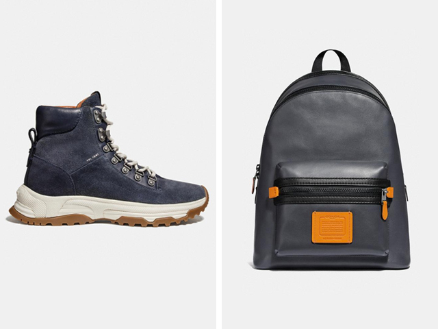 Coach Urban Hiker Boot + Coach Academy Backpack.