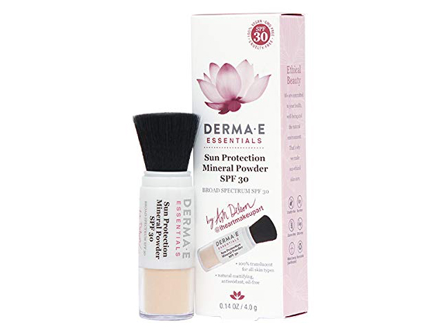 DERMA E Sun Protection Mineral Powder SPF 30.