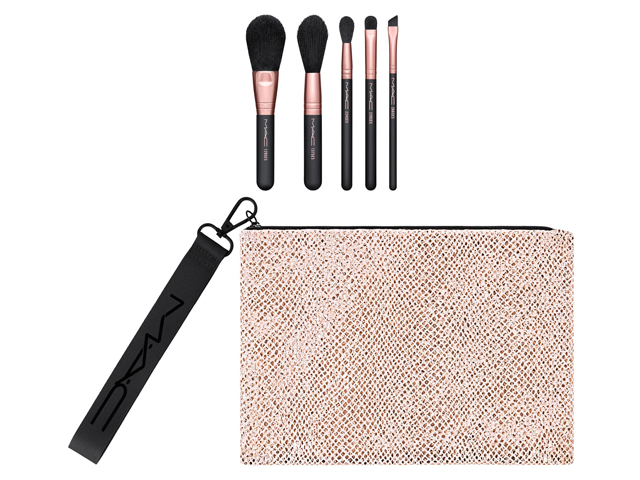 MAC Up Close and Personal Travel Size Brush Set MAC COSMETICS.