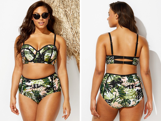 MADAME EVERGLADE UNDERWIRE HIGH WAIST BIKINI.