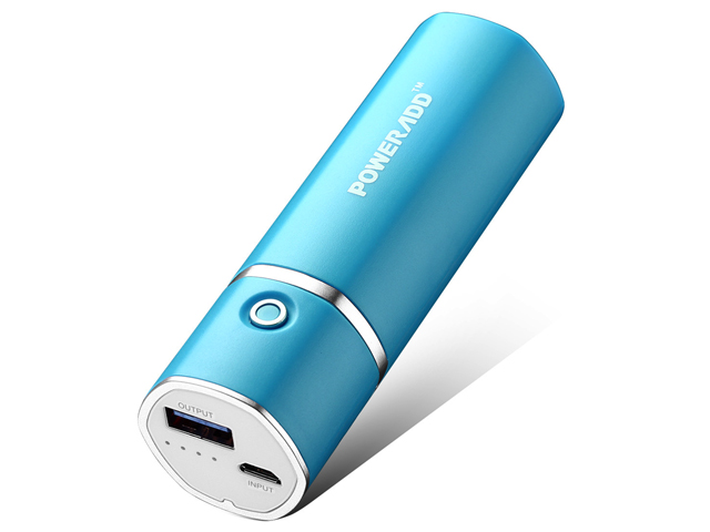 Poweradd Slim2 5000mAh Power Bank Portable Charger.