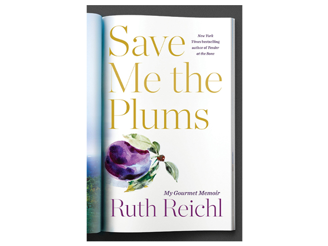 Save Me the Plums: My Gourmet Memoir.