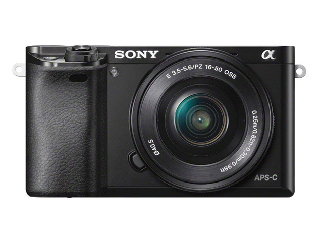  Sony Alpha a6000 Mirrorless Digital Camera.