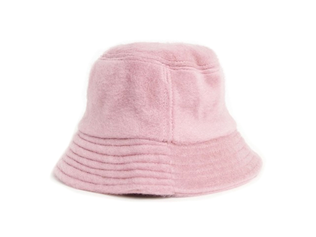 ASOS DESIGN Fluffy Bucket Hat.
