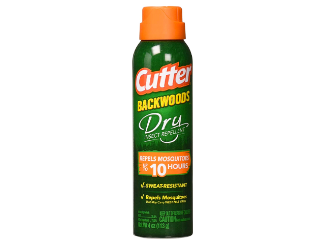 Cutter 3PK Backwoods Dry Insect Repellent Spray.