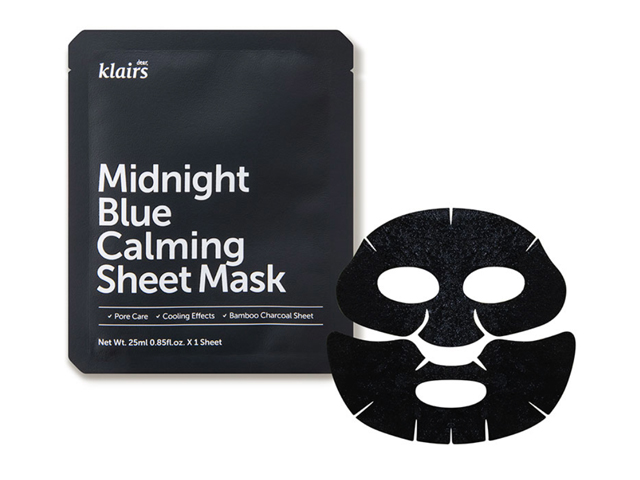 Klairs Midnight Blue Calming Sheet Mask (1 piece).