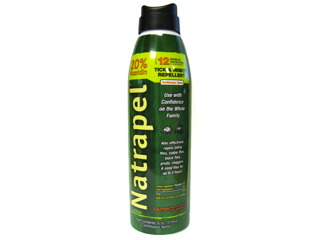 Natrapel 12 Hour Insect Repellent 6 Ounce Spray.
