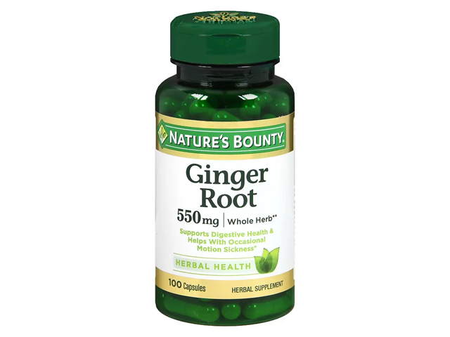 Nature's Bounty Ginger Root.