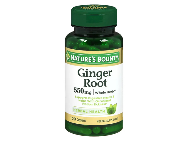 Nature's Bounty Ginger Root.