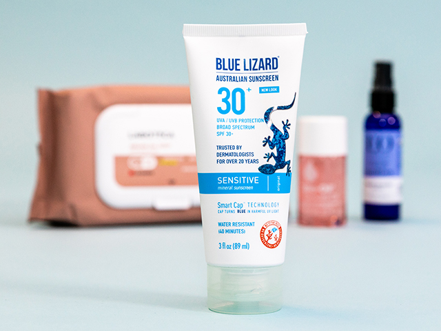 Blue Lizard Sunscreen.