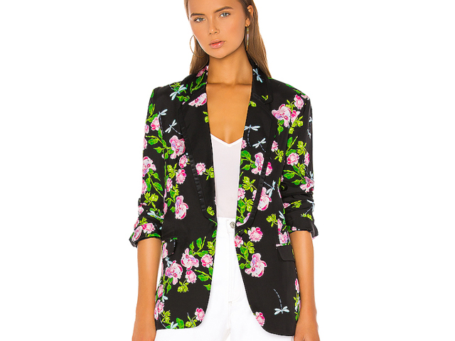 Bourbon Rose Blazer Cynthia Rowley brand: Cynthia Rowley.