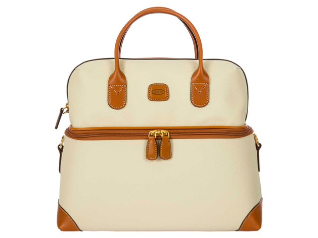 Bric FIRENZE TUSCAN TRAIN CASE - CREAM.