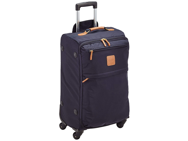  Bric's X Travel - Carry-On Luggage Bag with Spinner Wheels -  21 Inch - Luxury Luggage Bag - Olive