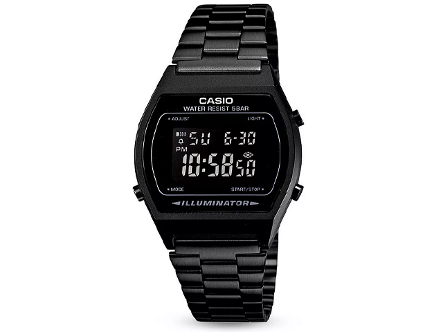 Casio Vintage Digital Watch, 38.9mm x 35mm.