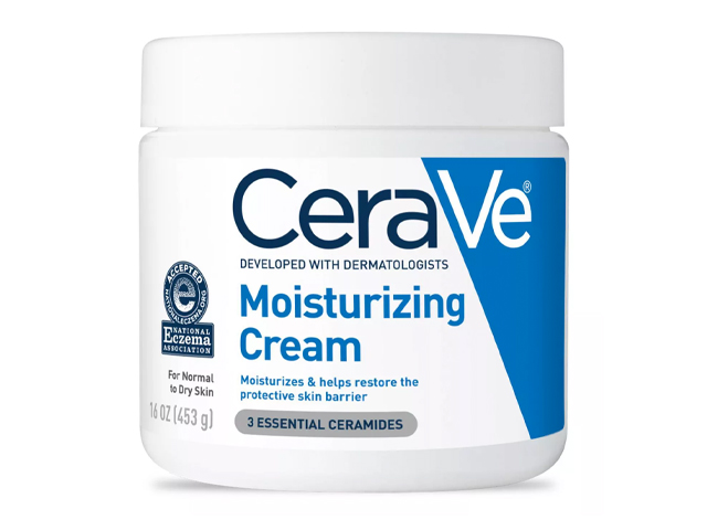 CeraVe Moisturizing Cream for Normal to Dry Skin.