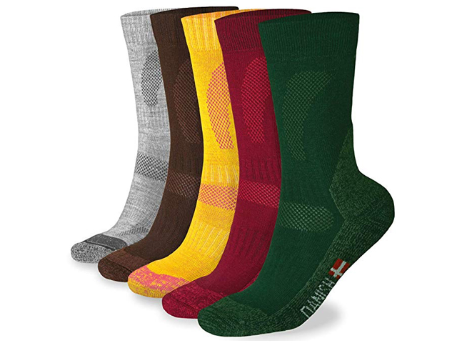 DANISH ENDURANCE Merino Wool Hiking Socks.