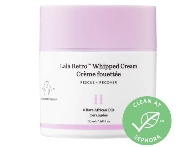 DRUNK ELEPHANT Lala Retro™ Whipped Moisturizer with Ceramides.