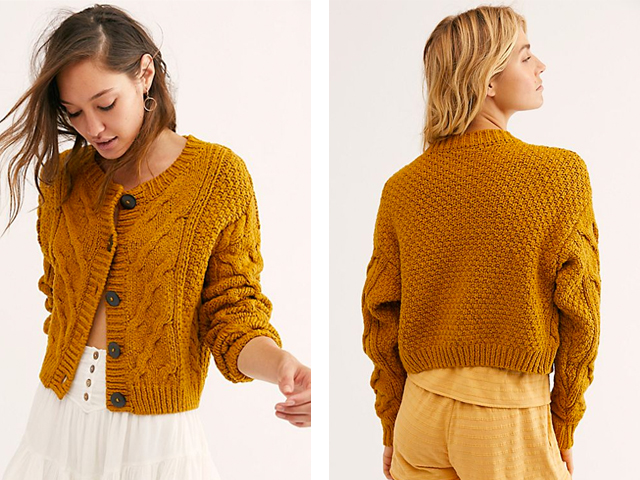 Free People Bonfire Cardi.